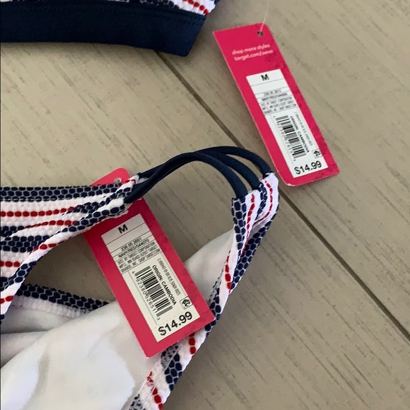 Target red white and blue bikini, NWT - Picture 3 of 3